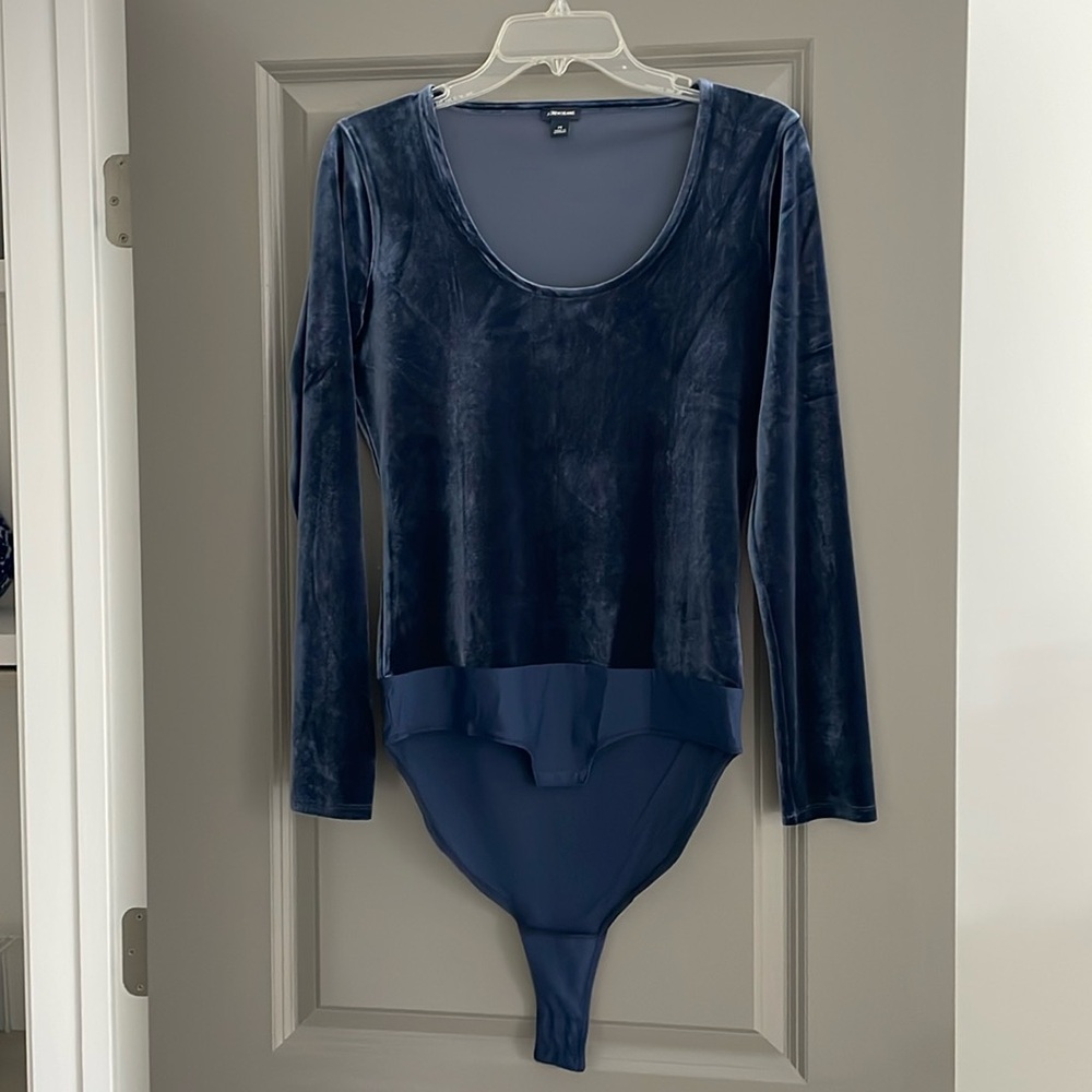 J Crew Velvet bodysuit